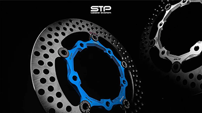 Brake plate - blue