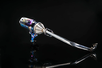 Exhaust pipe full assembled