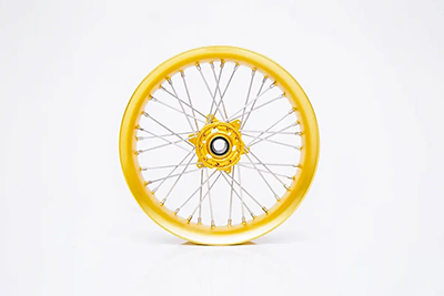 Full Assembled Spoke Wheel Rim – Golden (Customized Color )